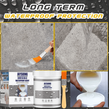 Stop Leaks Fast — Brush-On Waterproof Sealant for Cracks, Gaps & Wet Areas
