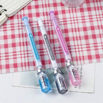 Syringe Shape Gel Pens – Fun Design with Smooth Writing