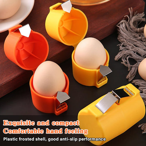 Crack Eggs The Easy Way-Open eggs in seconds with less mess and no shell frustration