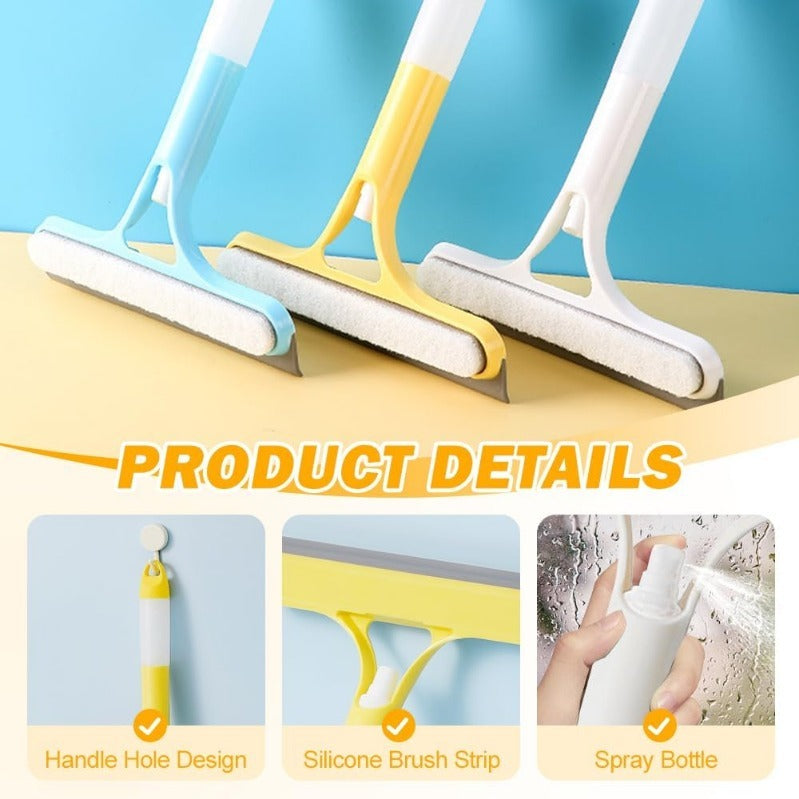 Say Goodbye to Streaks—Spray, Scrub & Squeegee in Seconds