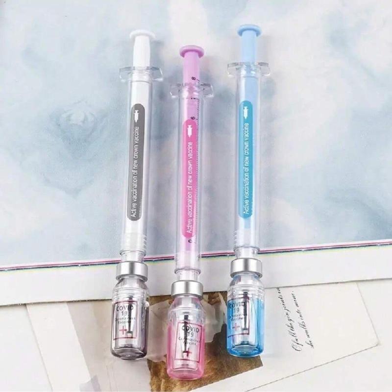 Syringe Shape Gel Pens – Fun Design with Smooth Writing