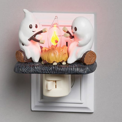 USB Ghost Campfire Flickering Nightlight🔥👻BUY 2 Free Shipping