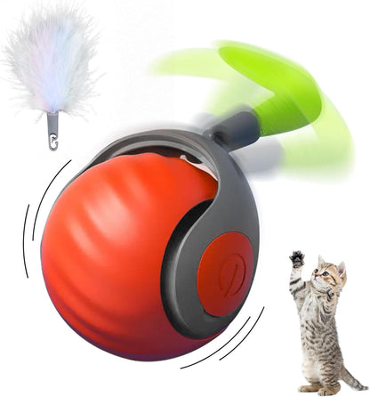 Interactive Rechargeable Cat Toy Ball – Fun & Active Play for Cats