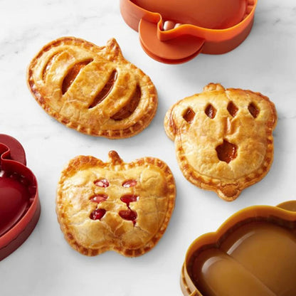 🎃 Frightfully Cute Pies in Seconds-Holiday Mini Pie Mold