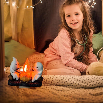 USB Ghost Campfire Flickering Nightlight🔥👻BUY 2 Free Shipping