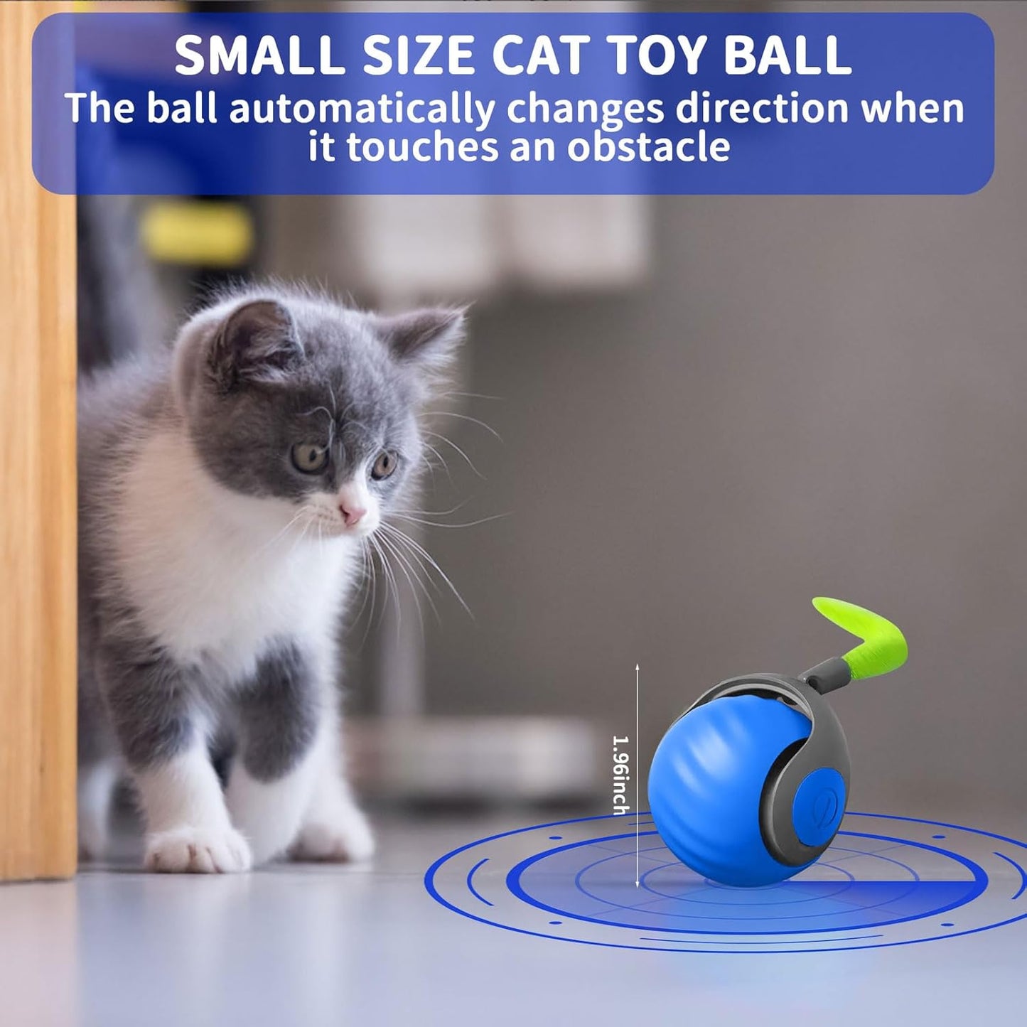 Interactive Rechargeable Cat Toy Ball – Fun & Active Play for Cats