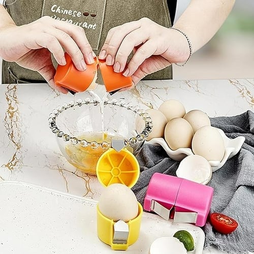 Crack Eggs The Easy Way-Open eggs in seconds with less mess and no shell frustration