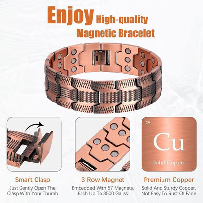 🔥Copper Magnetic Power — Boost Circulation, Banish Fatigue