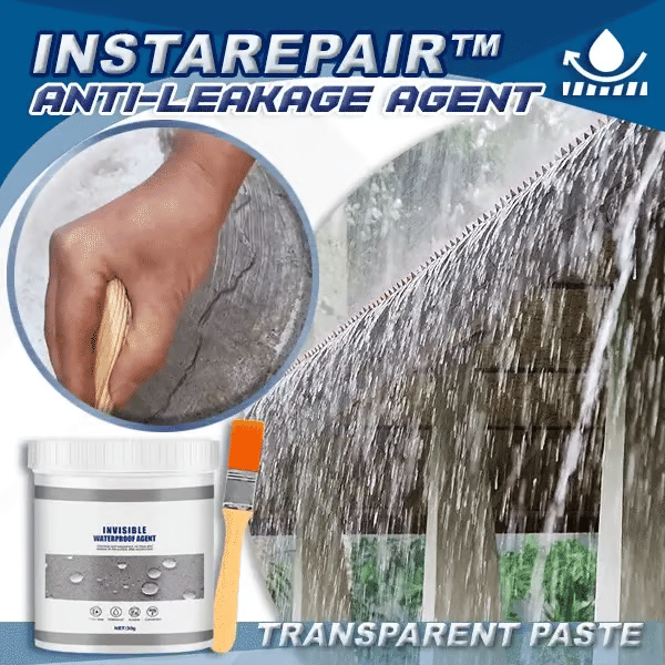 Stop Leaks Fast — Brush-On Waterproof Sealant for Cracks, Gaps & Wet Areas