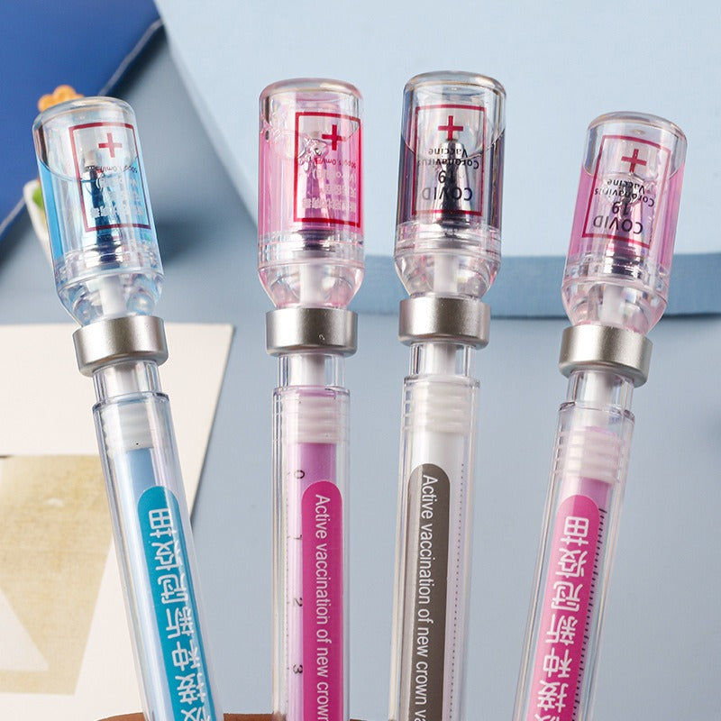 Syringe Shape Gel Pens – Fun Design with Smooth Writing