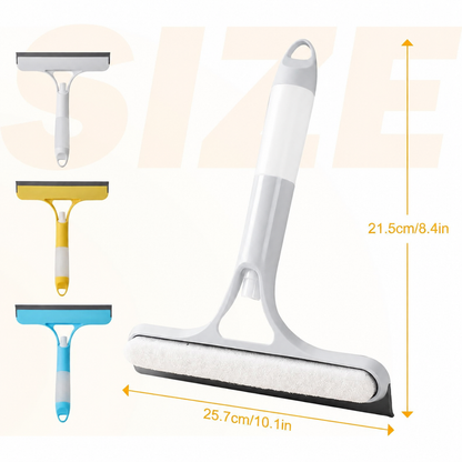 Say Goodbye to Streaks—Spray, Scrub & Squeegee in Seconds