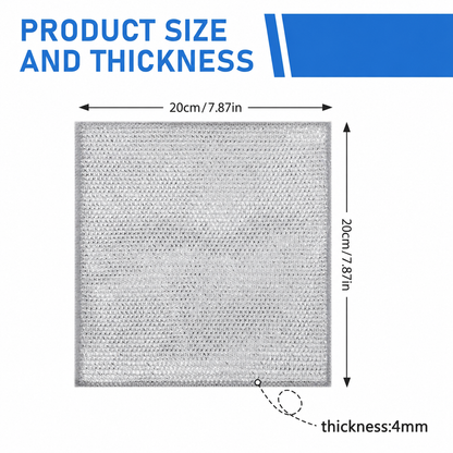Reusable Diamond Weave Scrubber Cloths – Tough on Stains, Gentle on Surfaces