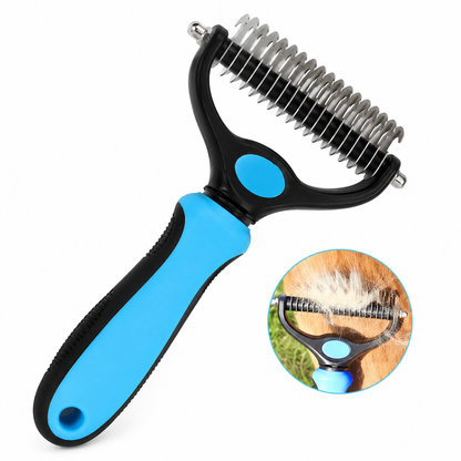 Pain-Free Pet Deshedding Brush for Cats & Dogs – Remove Loose Fur Fast 🐶🐱
