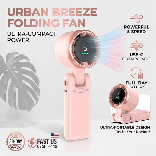 Stay Cool Instantly – Portable Turbo Cooling Fan