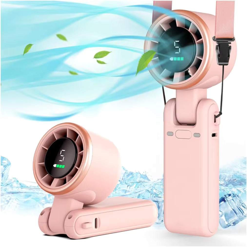 Stay Cool Instantly – Portable Turbo Cooling Fan