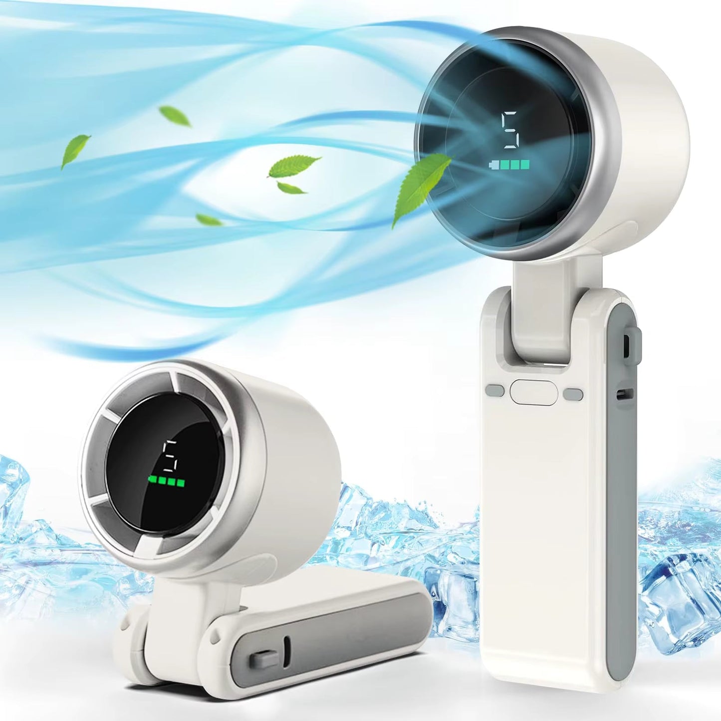 Stay Cool Instantly – Portable Turbo Cooling Fan