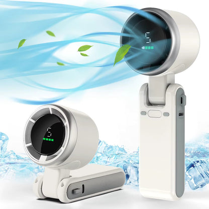 Stay Cool Instantly – Portable Turbo Cooling Fan