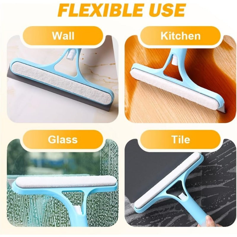 Say Goodbye to Streaks—Spray, Scrub & Squeegee in Seconds