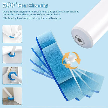 Clean. Toss. Done. 🧼-The easiest way to keep your toilet spotless without the mess.