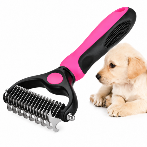 Pain-Free Pet Deshedding Brush for Cats & Dogs – Remove Loose Fur Fast 🐶🐱