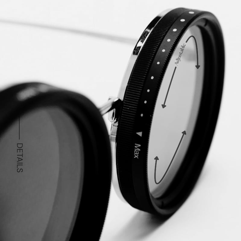 Too Bright?-Adjustable Outdoor Sunglasses Made for Changing Light