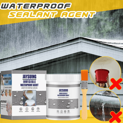 Stop Leaks Fast — Brush-On Waterproof Sealant for Cracks, Gaps & Wet Areas