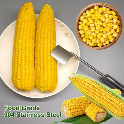 🌽 Strip a Whole Cob in Seconds — No Knife, No Mess!