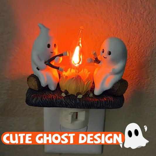 USB Ghost Campfire Flickering Nightlight🔥👻BUY 2 Free Shipping