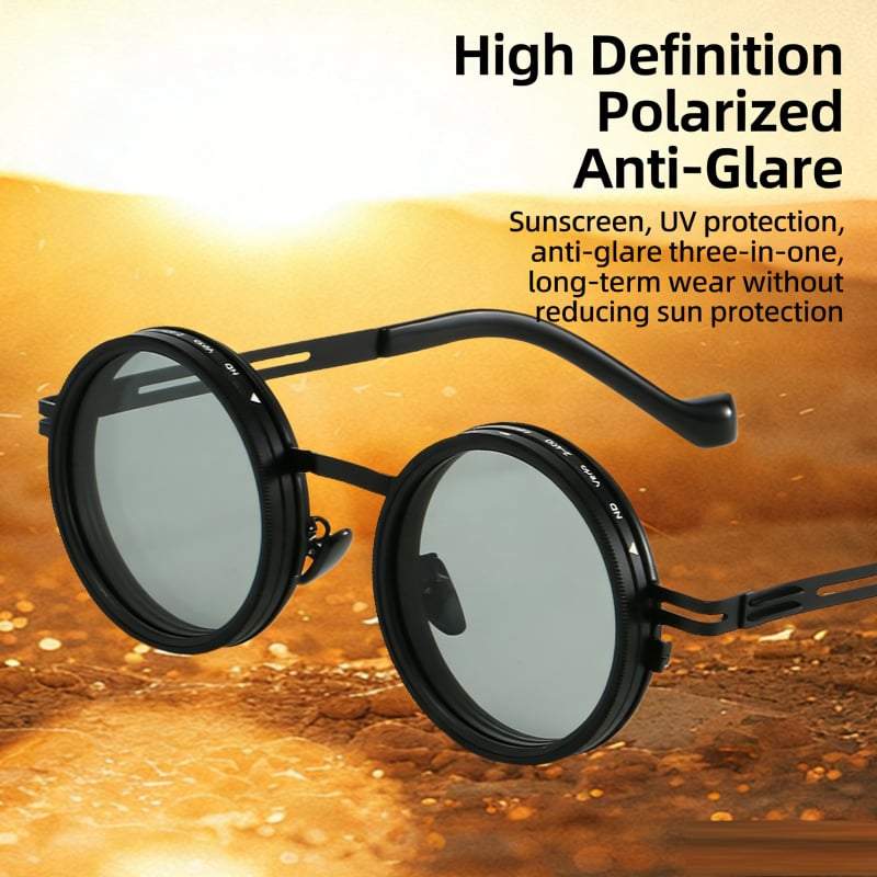 Too Bright?-Adjustable Outdoor Sunglasses Made for Changing Light