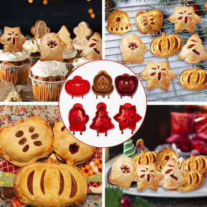 🎃 Frightfully Cute Pies in Seconds-Holiday Mini Pie Mold