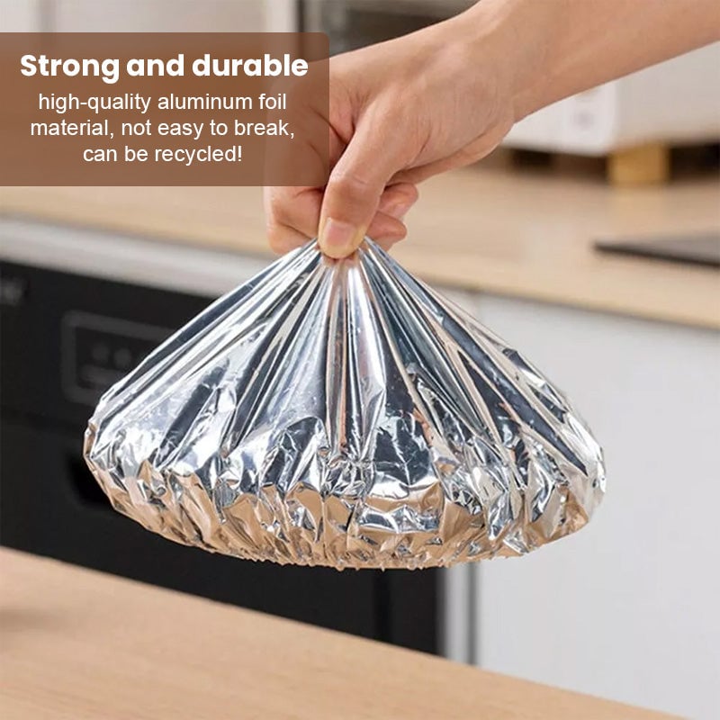Heat Blocking Foil Insulation Cover-Keep Food Hot Longer  No More Cold Meals