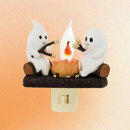 USB Ghost Campfire Flickering Nightlight🔥👻BUY 2 Free Shipping